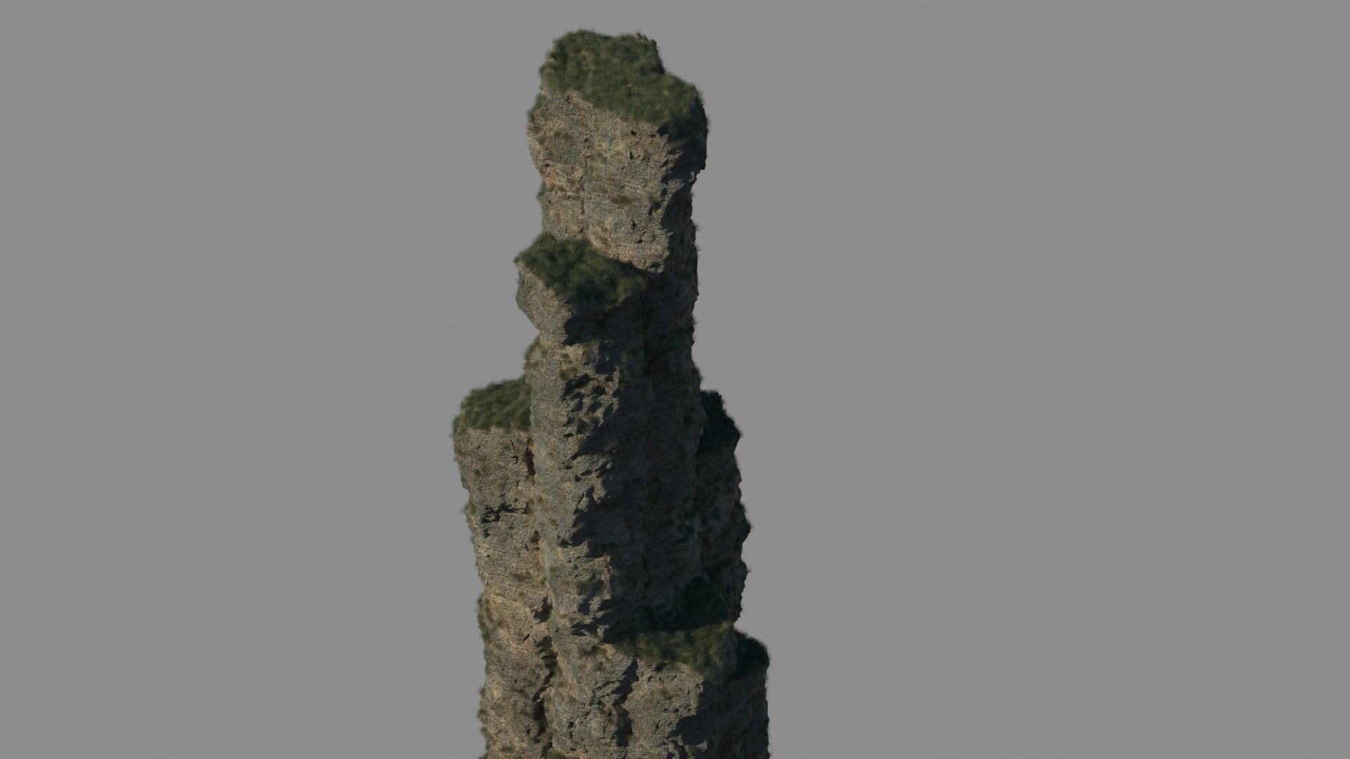 Procedural Cliff Generator - Blender Geometry Nodes 3D model_2