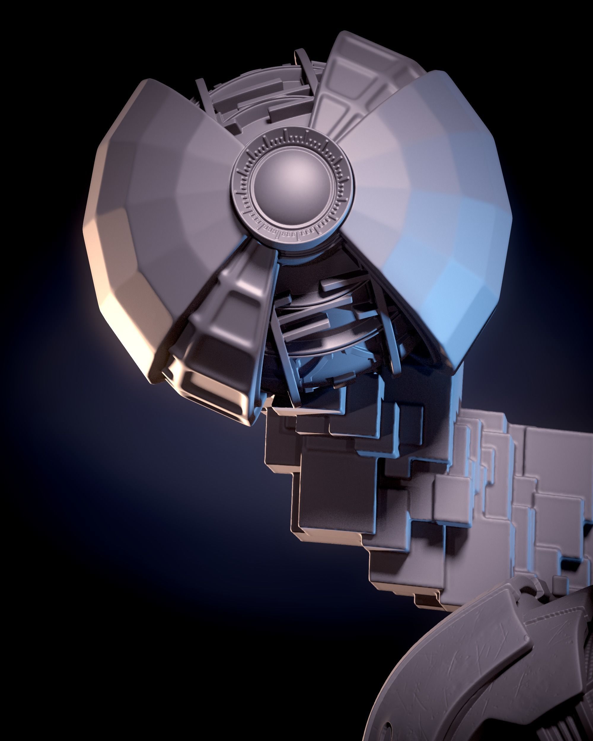 Mass Effect Fanart - Liara TSoni 3d print model Pose 2 3D print model_7