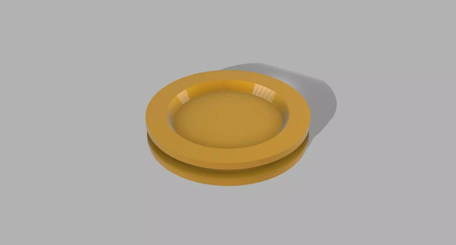 Bumper car token 3D print model
