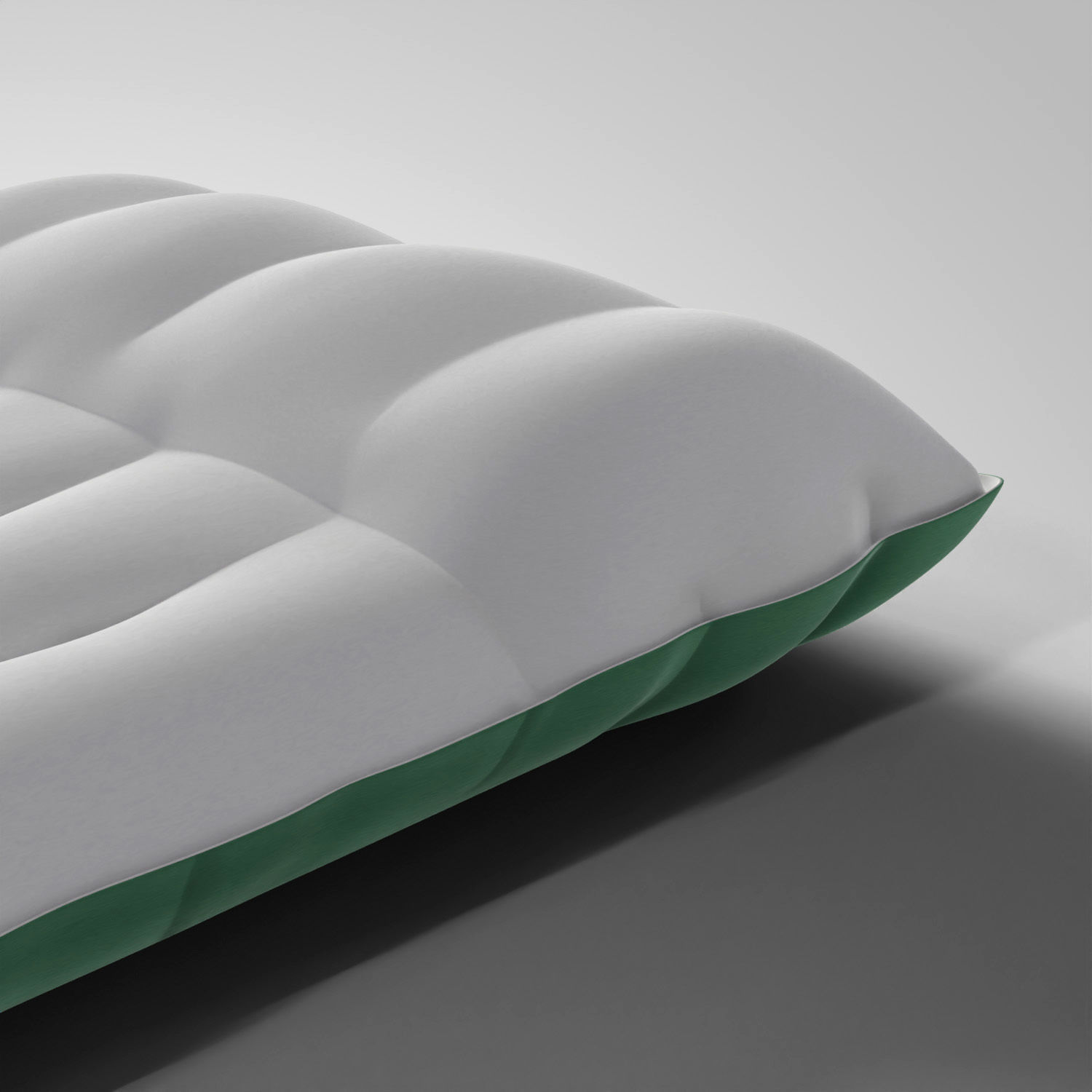 Inflatable Air Mattress Low-poly 3D model_4