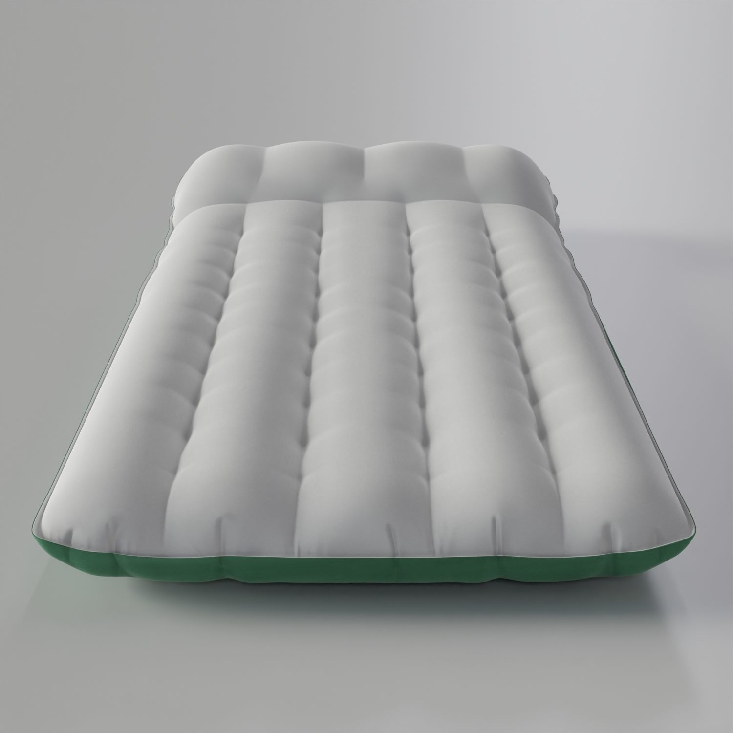 Inflatable Air Mattress Low-poly 3D model_3