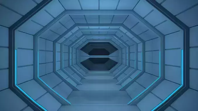 Sci Fi corridor