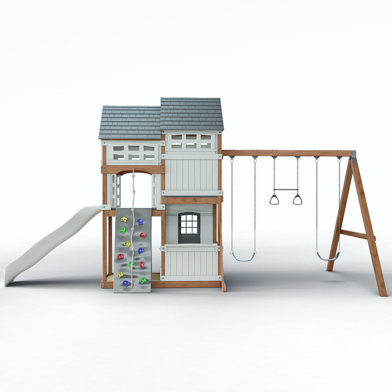 Suncast Vista Hybrid Play Set WRP7000D 3D model CGTrader