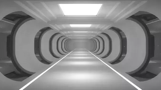 Sci Fi corridor
