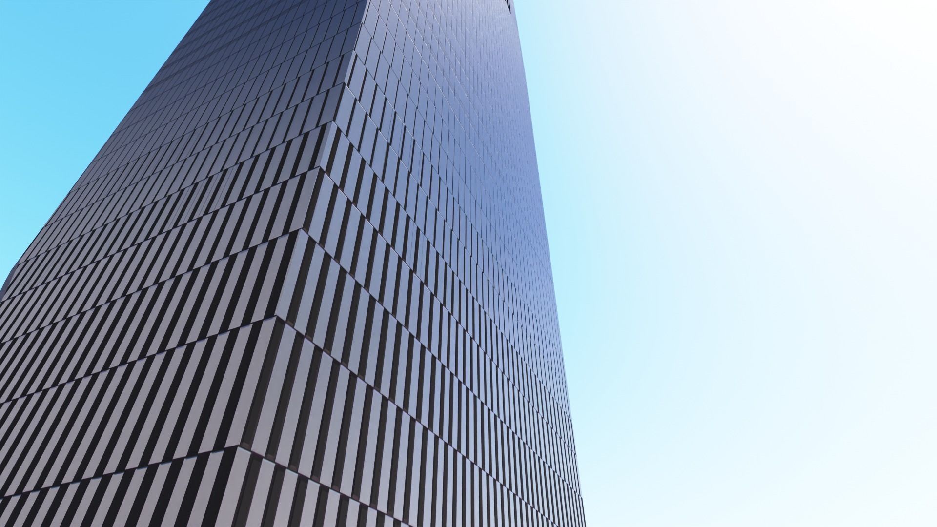 15 Hudson Yards Building Low-poly 3D model_4