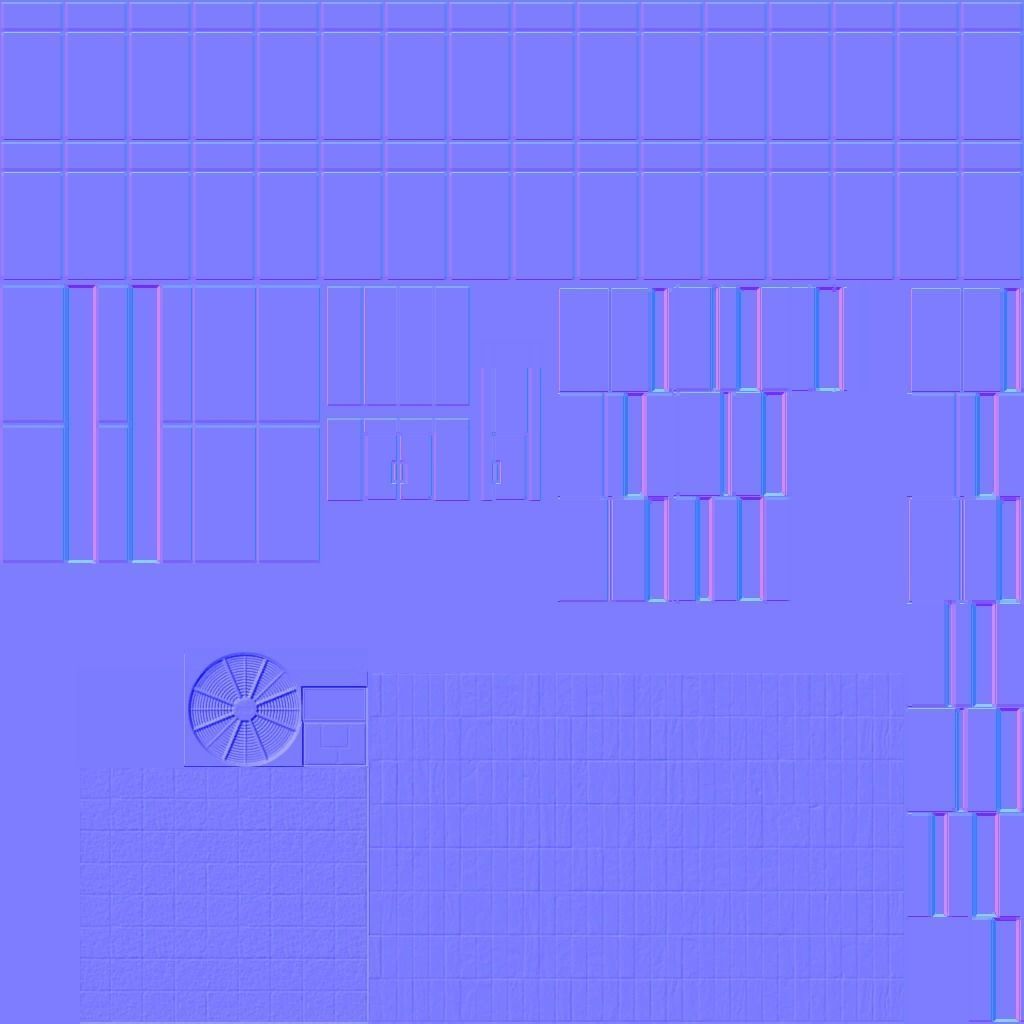 15 Hudson Yards Building Low-poly 3D model_12