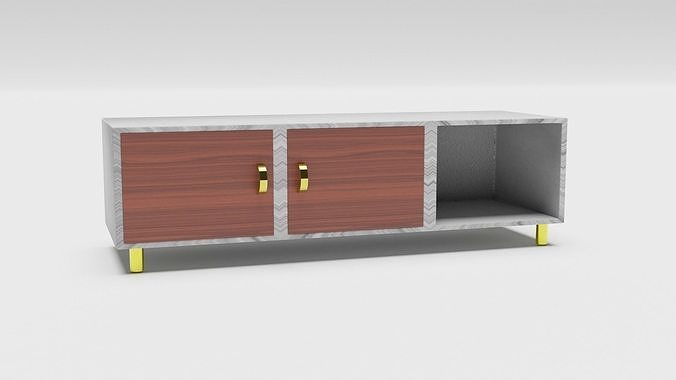 Tv Bench 3D model