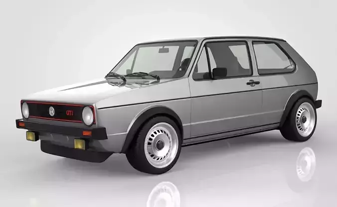 Volkswagen Golf Mk1 3D model