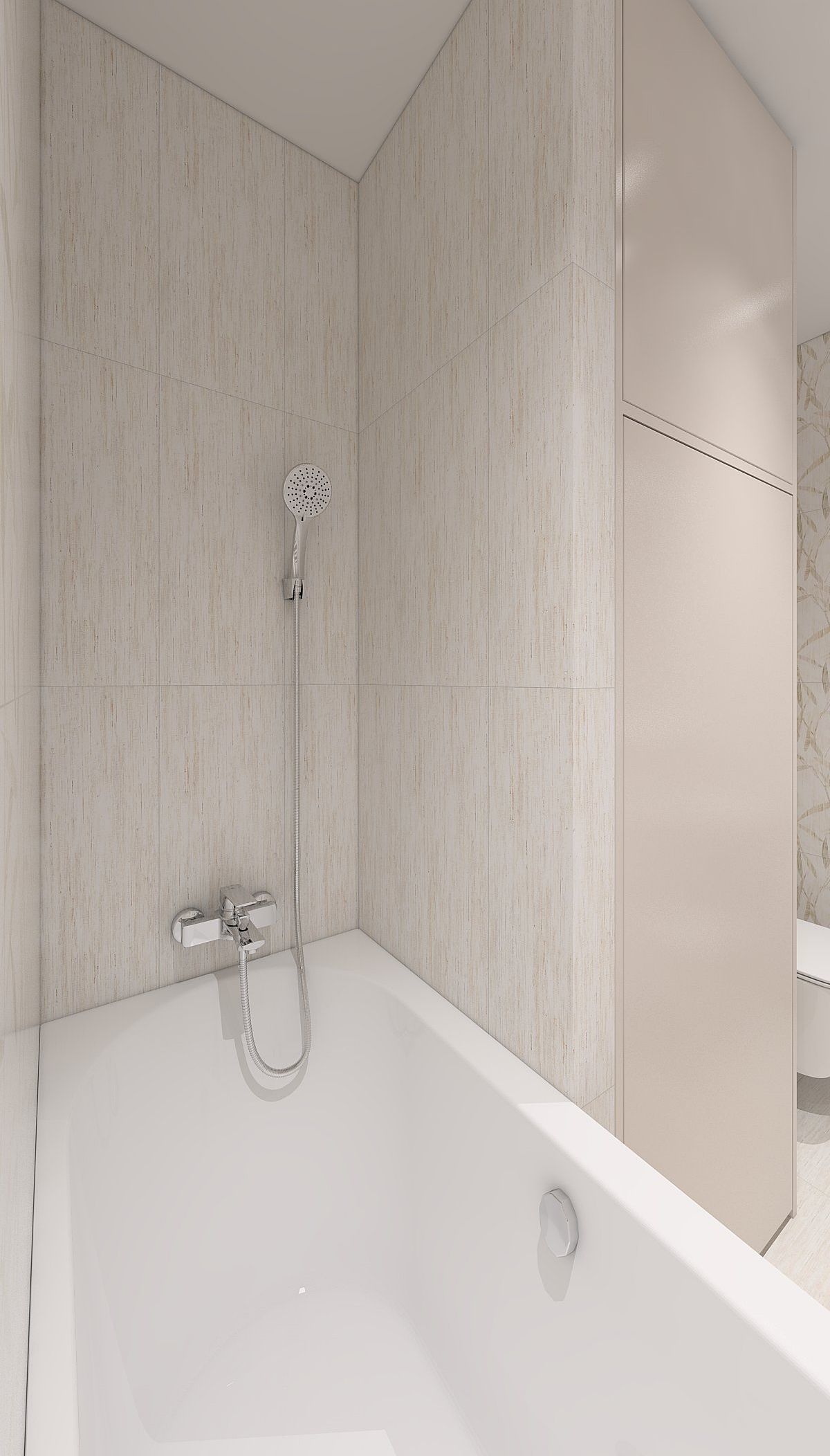 Simple bathroom Free 3D model_3