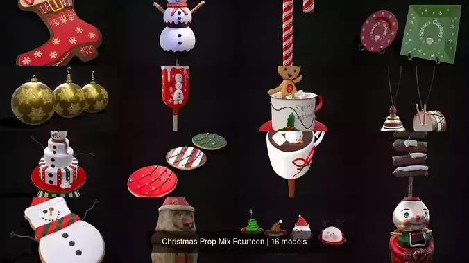 Christmas Prop Mix Fourteen