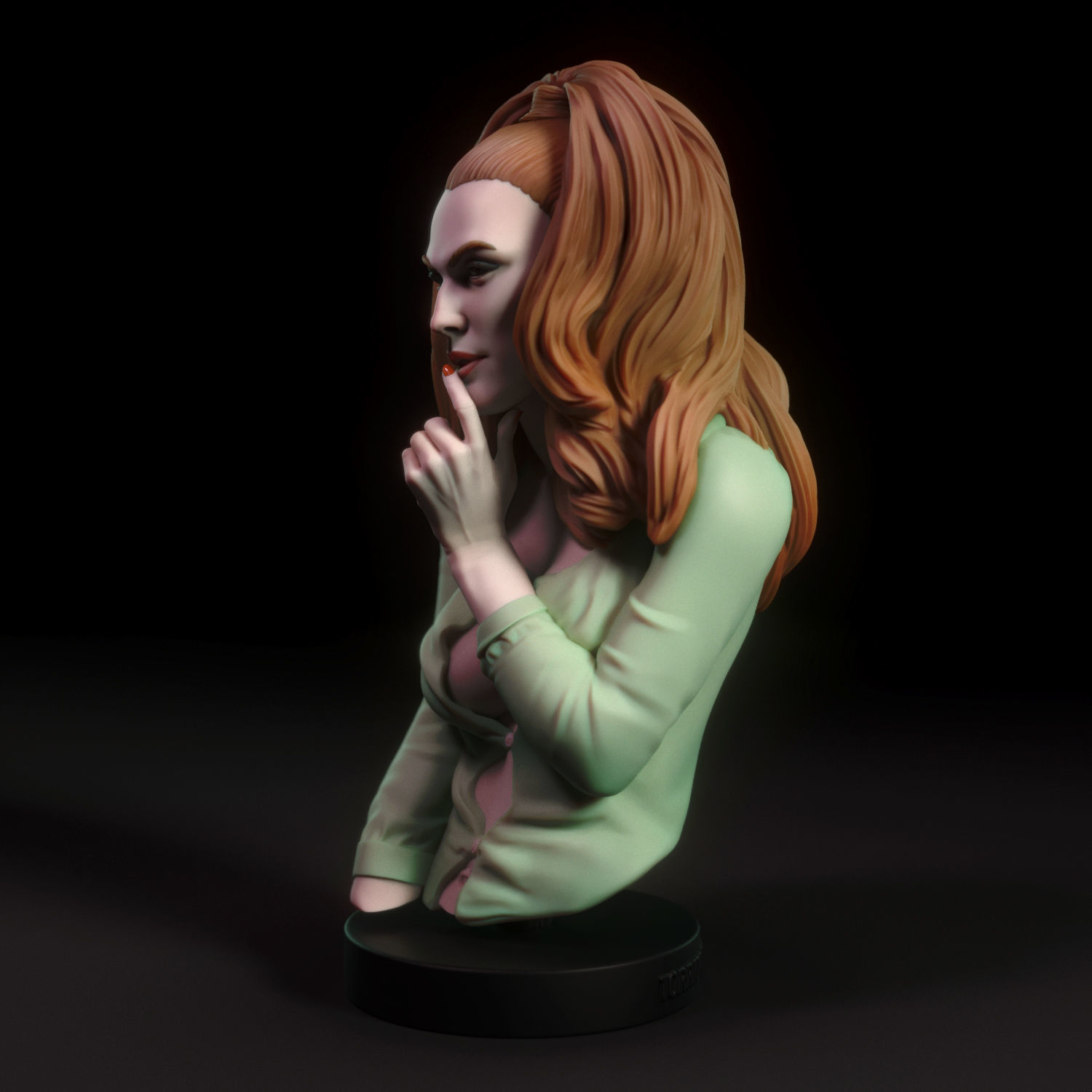 Practice Bust 6 Free 3D print model_4