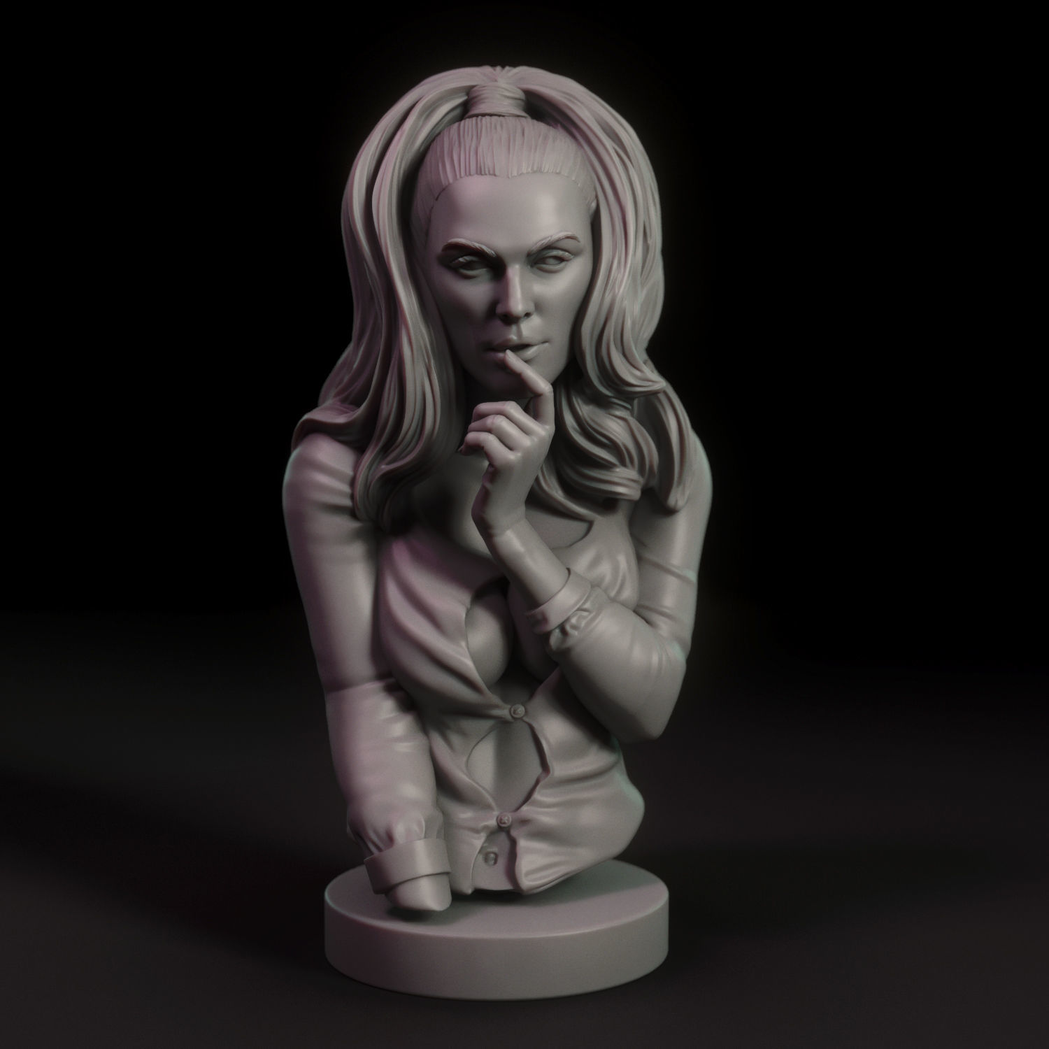 Practice Bust 6 Free 3D print model_5