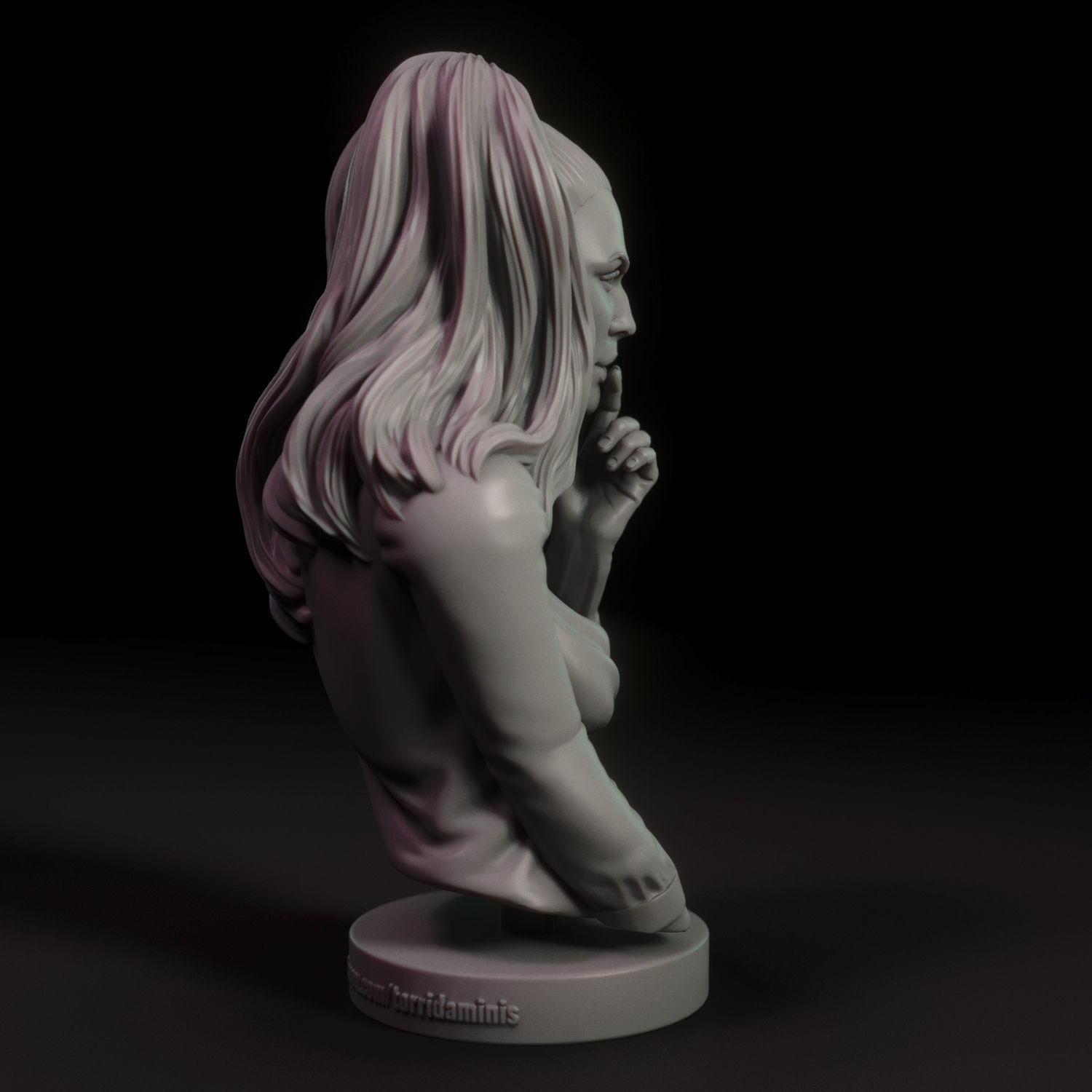 Practice Bust 6 Free 3D print model_6