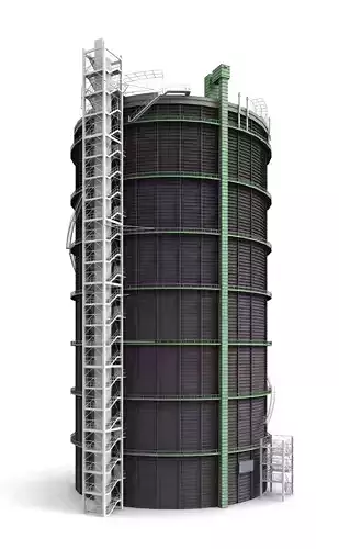 Gasometer Oberhausen 3D model