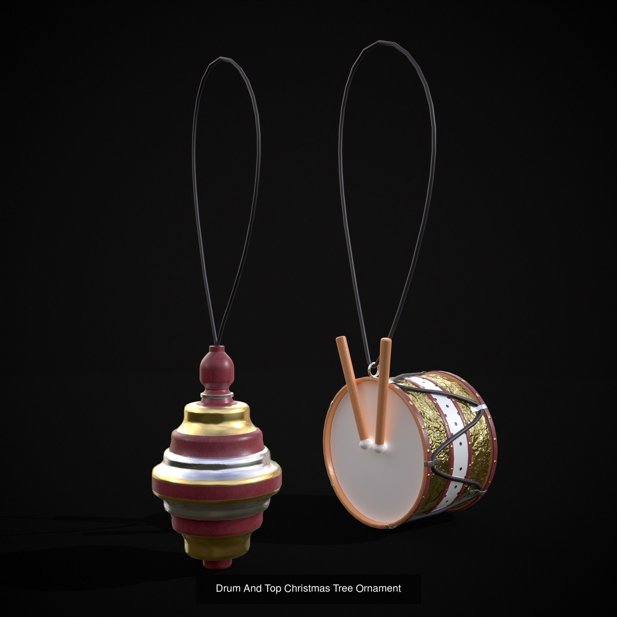 Christmas Prop Mix Fifteen 3D Model Collection_9