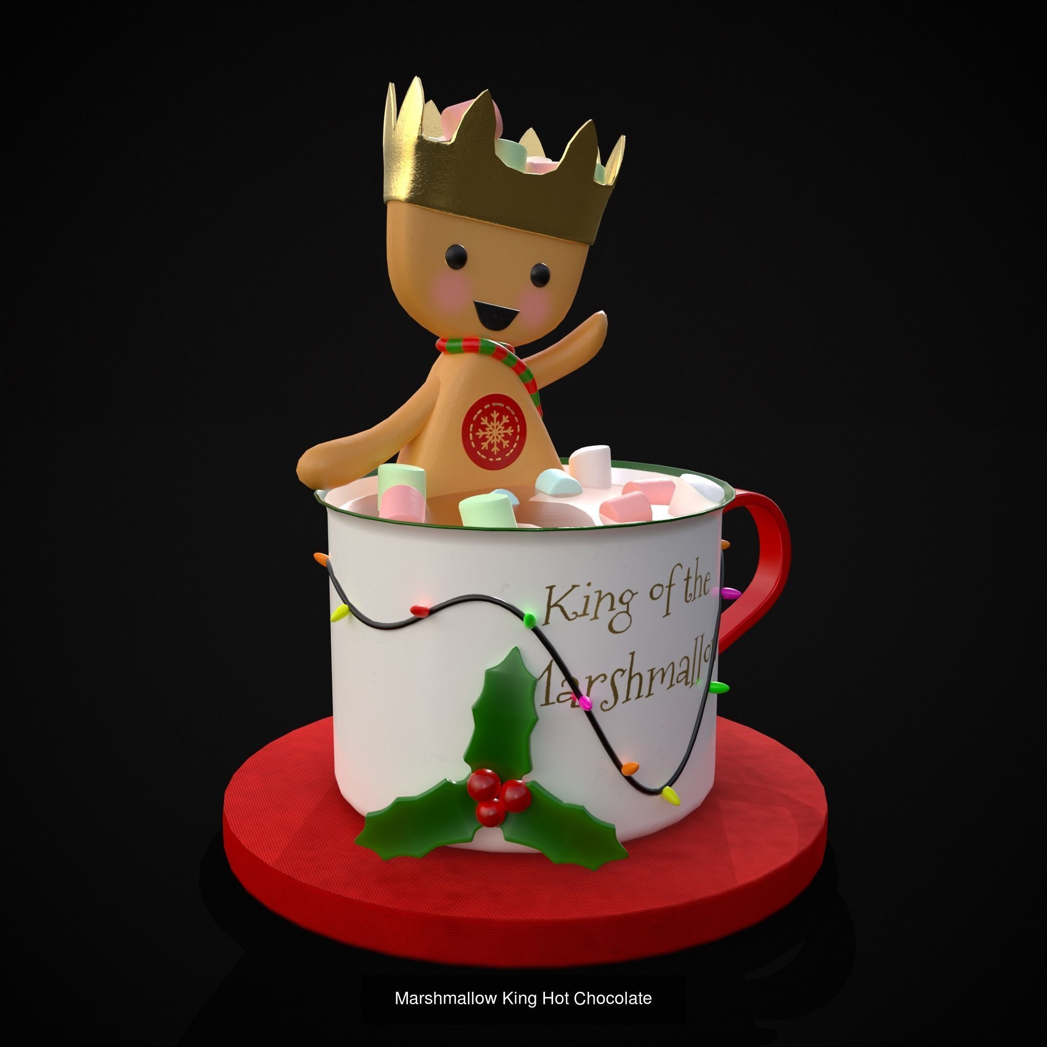 Christmas Prop Mix Sixteen 3D Model Collection_7