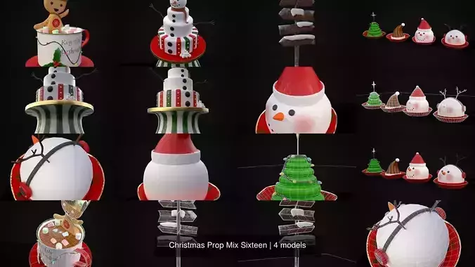 Christmas Prop Mix Sixteen