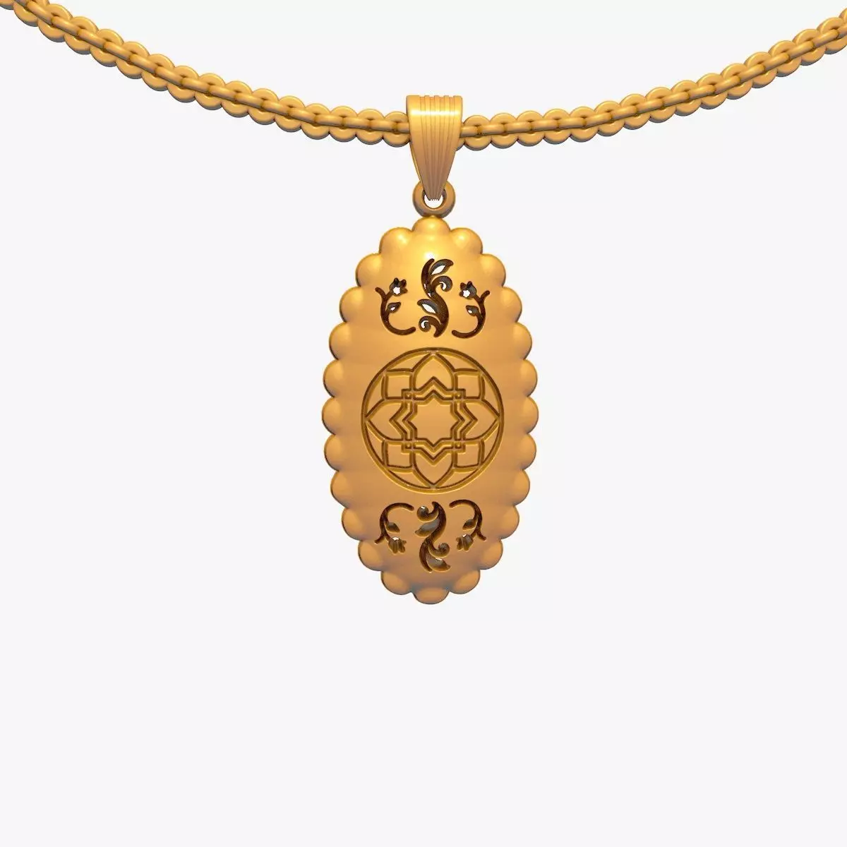 Pandora Necklace Pendant PNPJSP135 3D print model