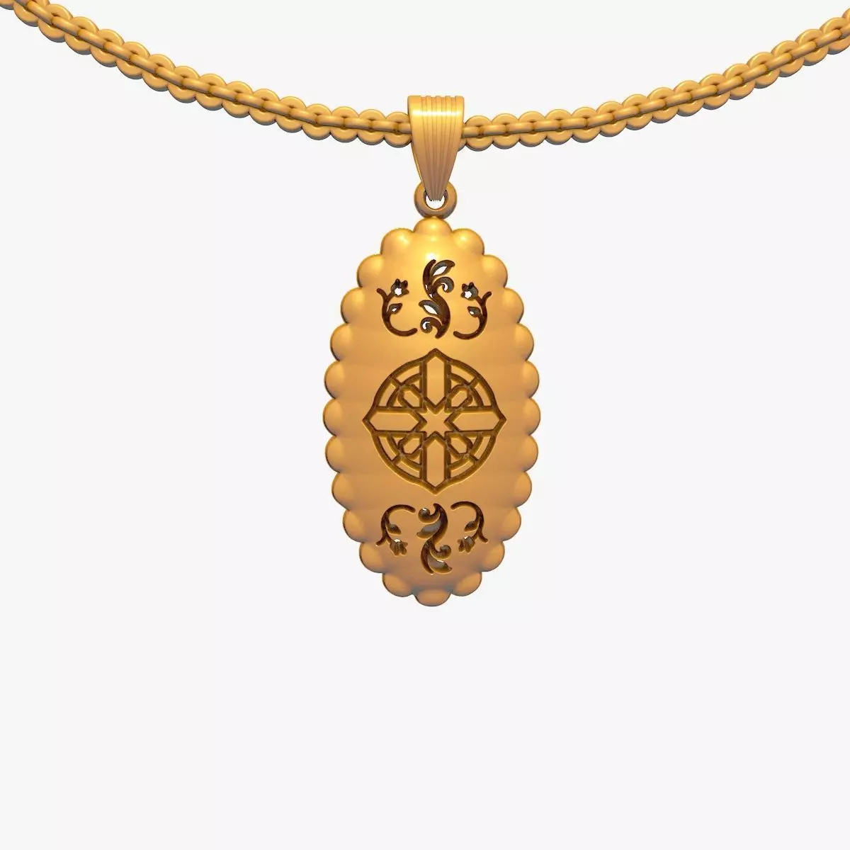 Pandora Necklace Pendant PNPJSP121 3D print model