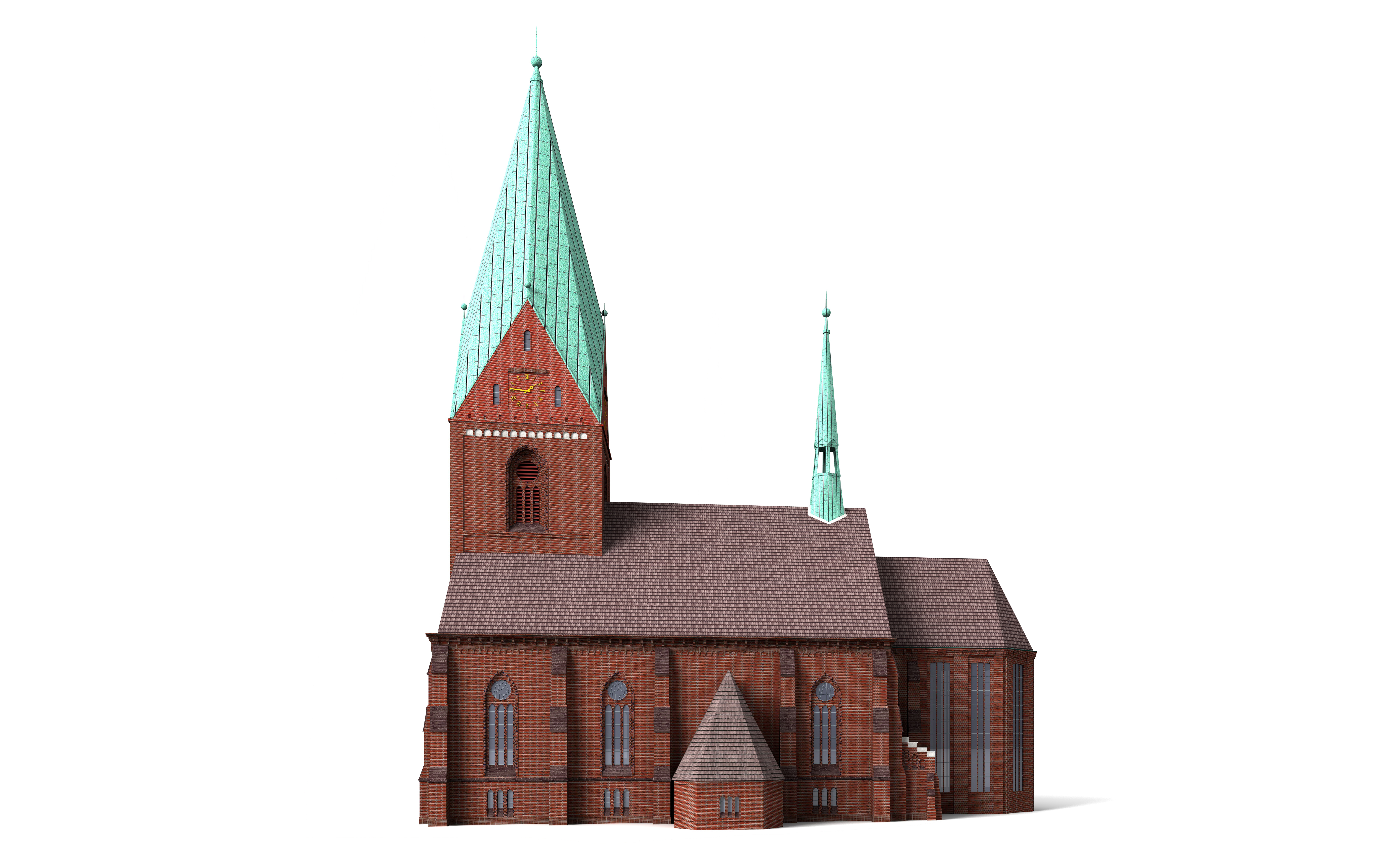 St Nikolai Church Kiel 3D model_5