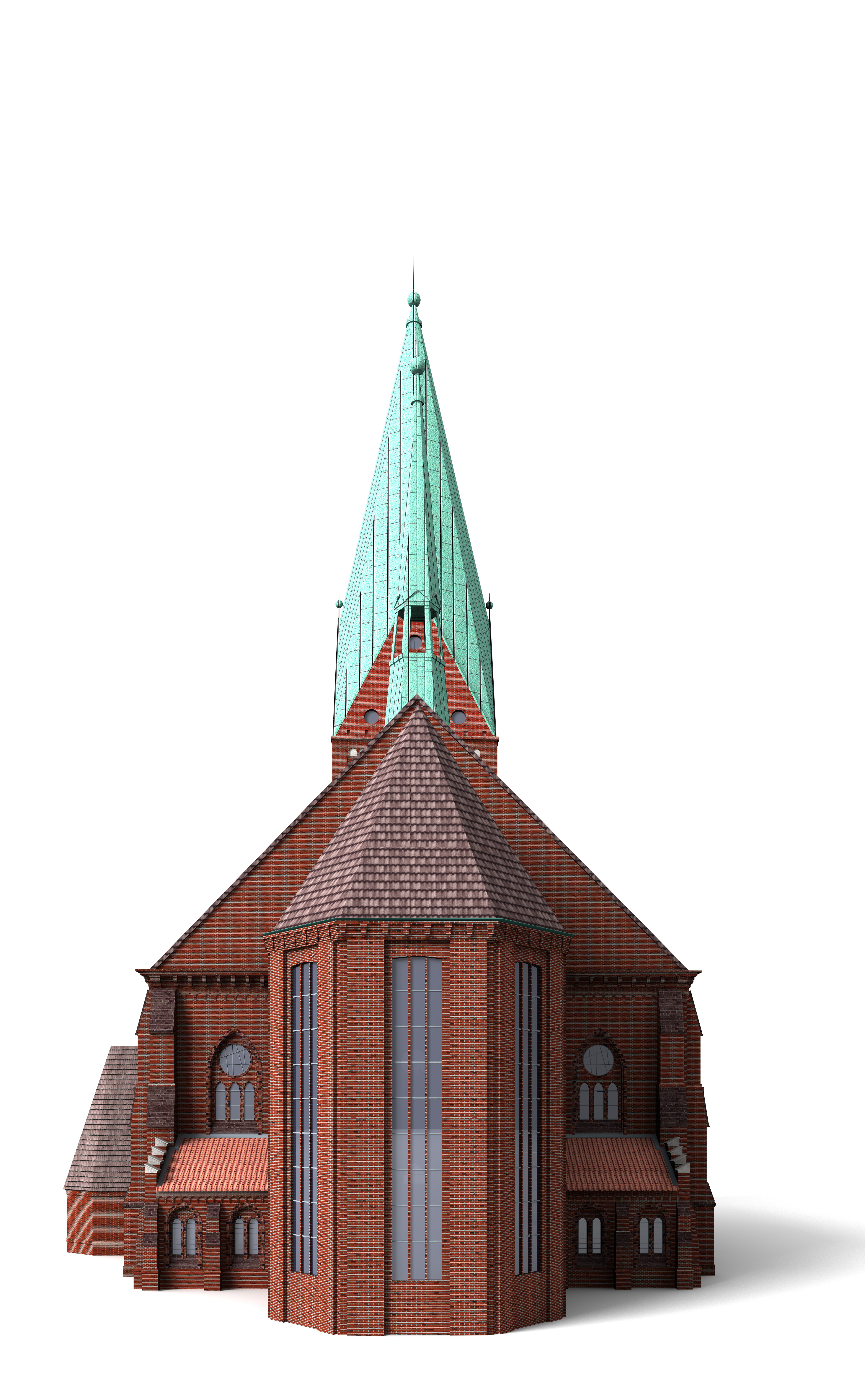 St Nikolai Church Kiel 3D model_6