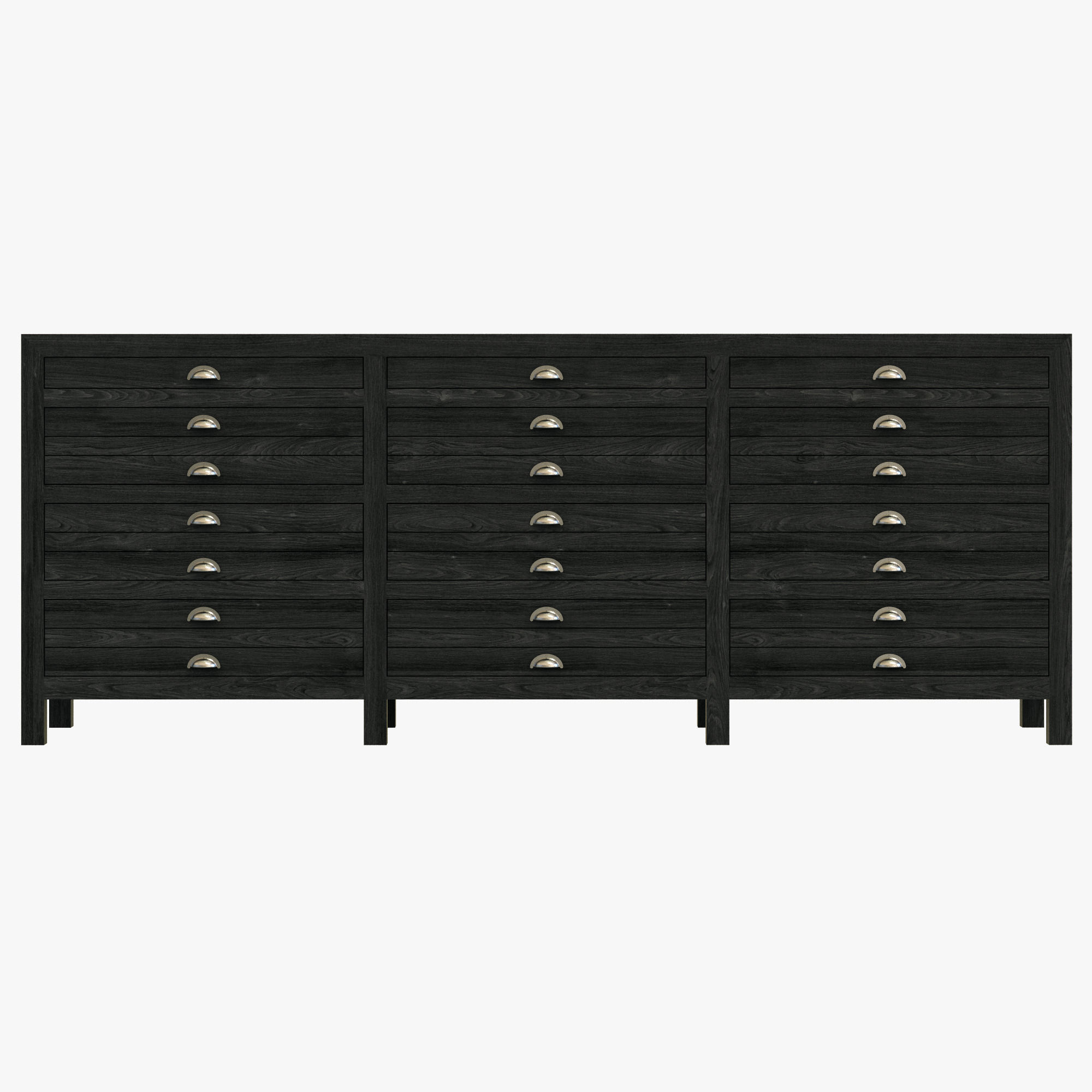 Restoration Hardware Printmaker Sideboard 3D model_1