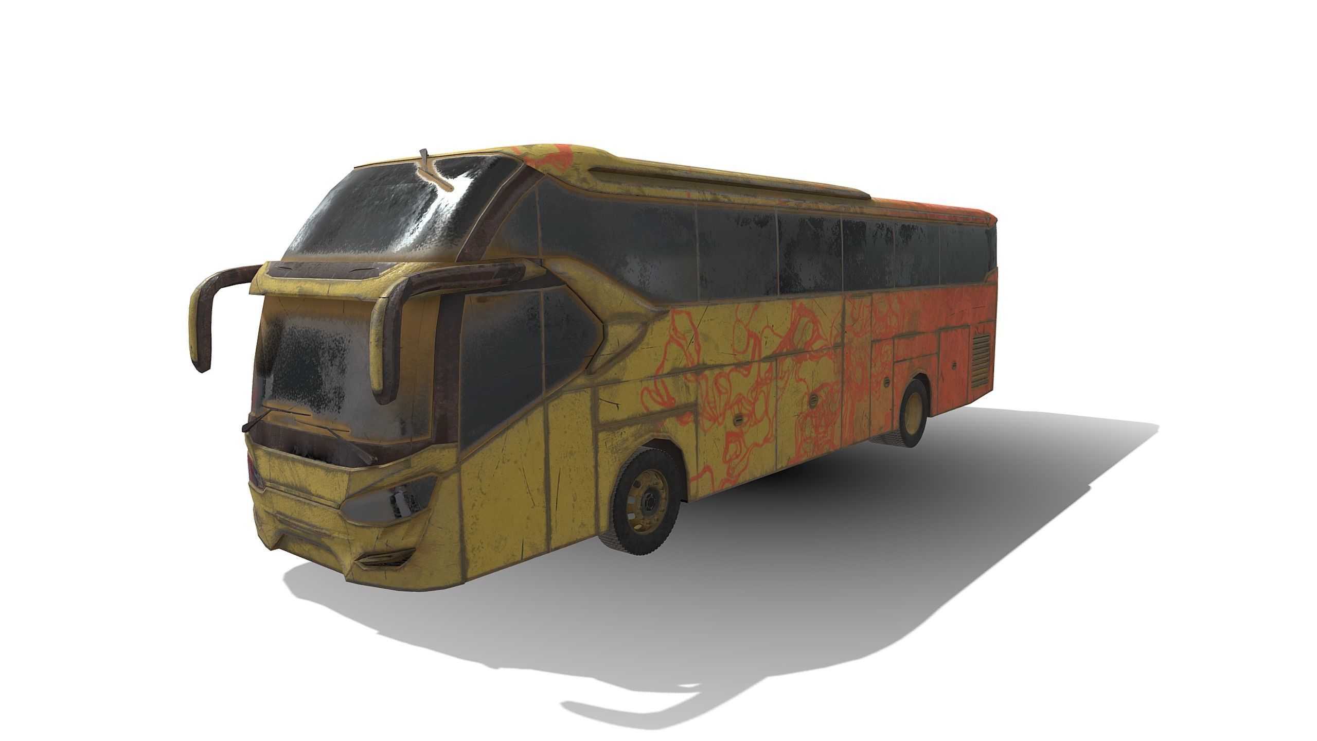 legacy-sr2-xhd-prime bus with graffiti 3D model_3