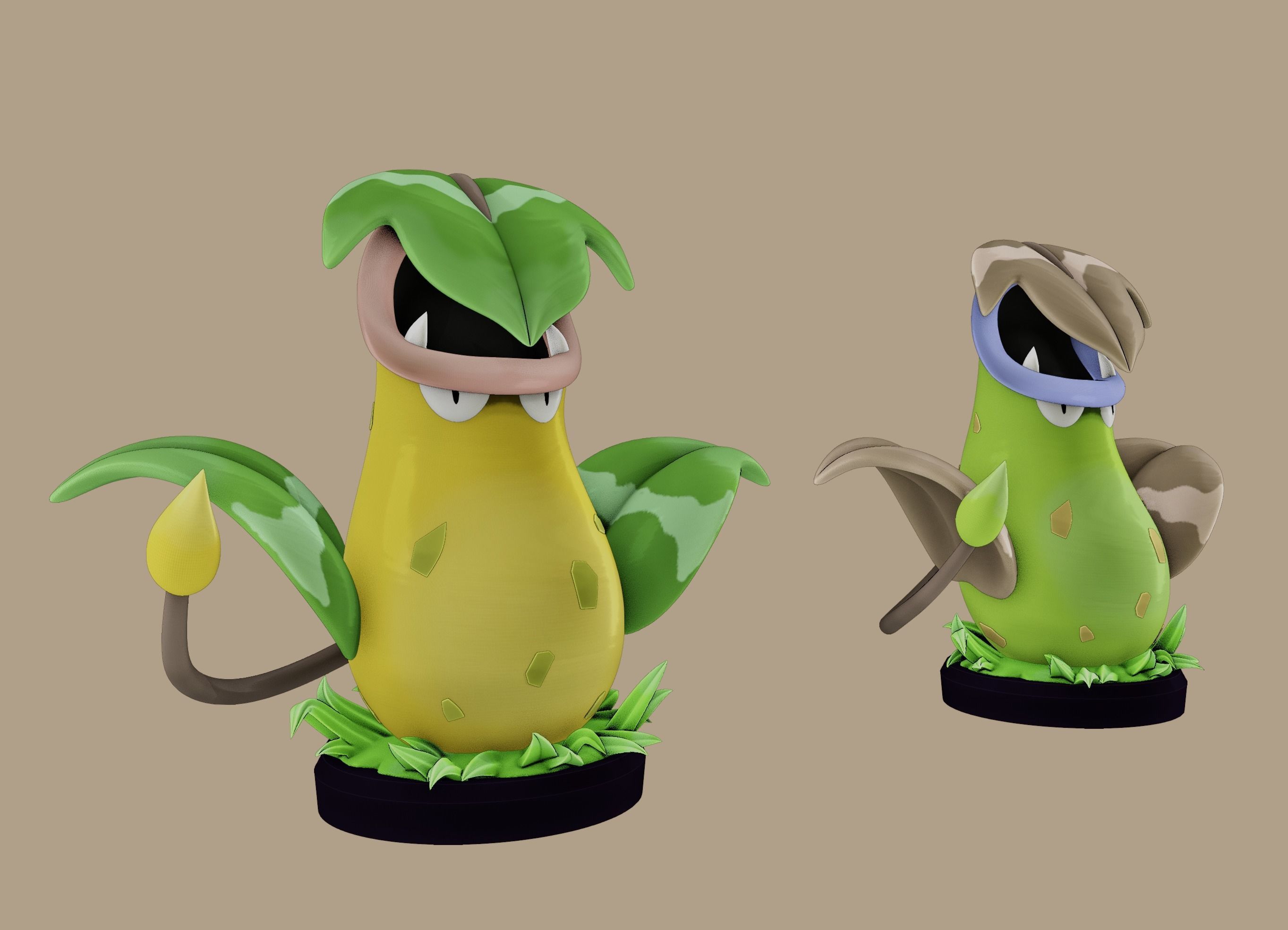 victreebel - pokemon 3D print model_7