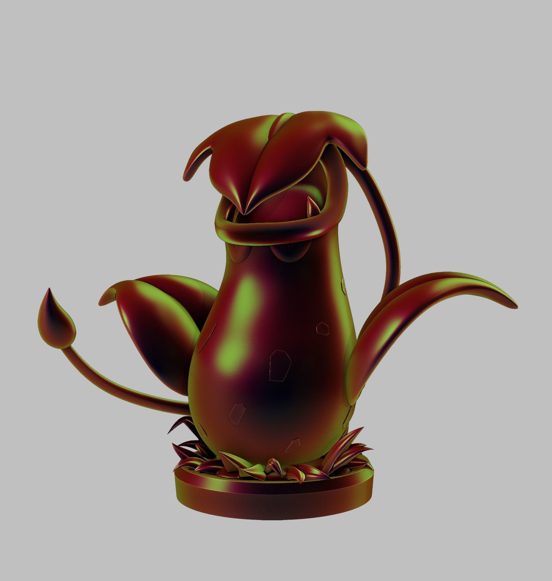 victreebel - pokemon 3D print model_13
