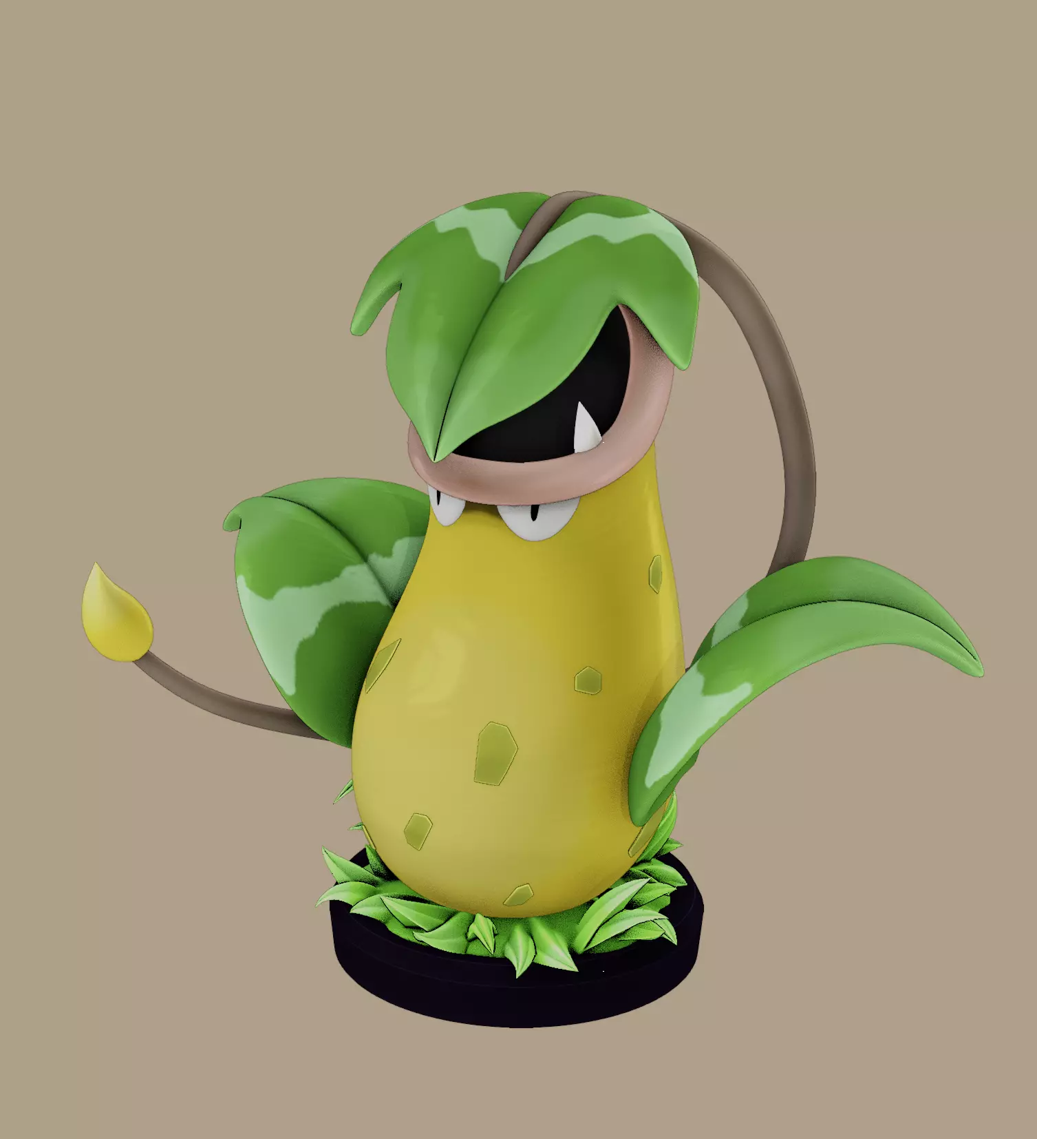 victreebel - pokemon 3D print model_0
