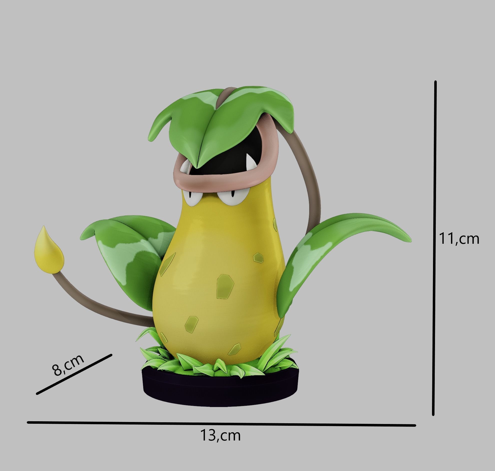 victreebel - pokemon 3D print model_1