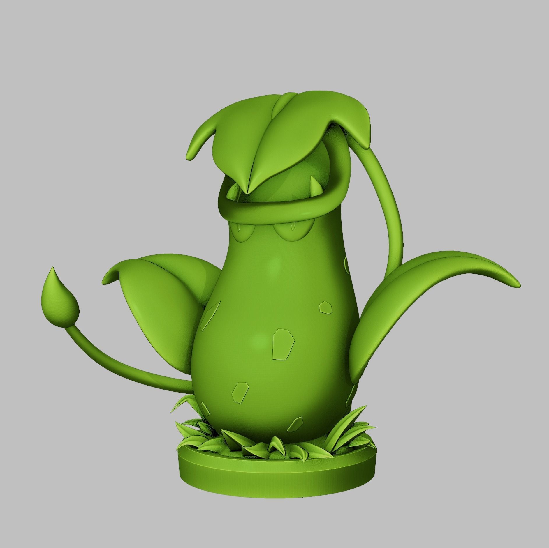 victreebel - pokemon 3D print model_12