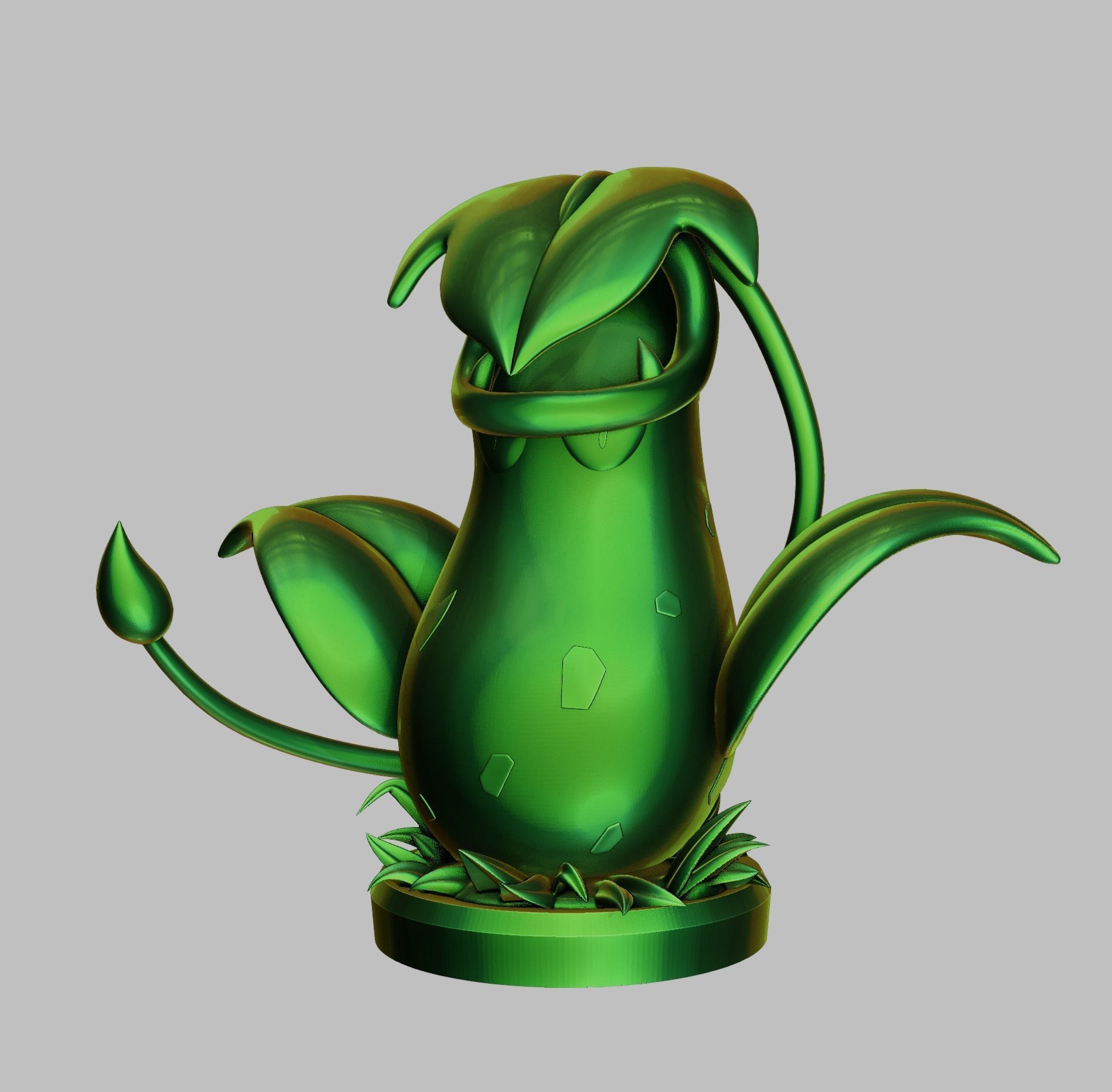 victreebel - pokemon 3D print model_11