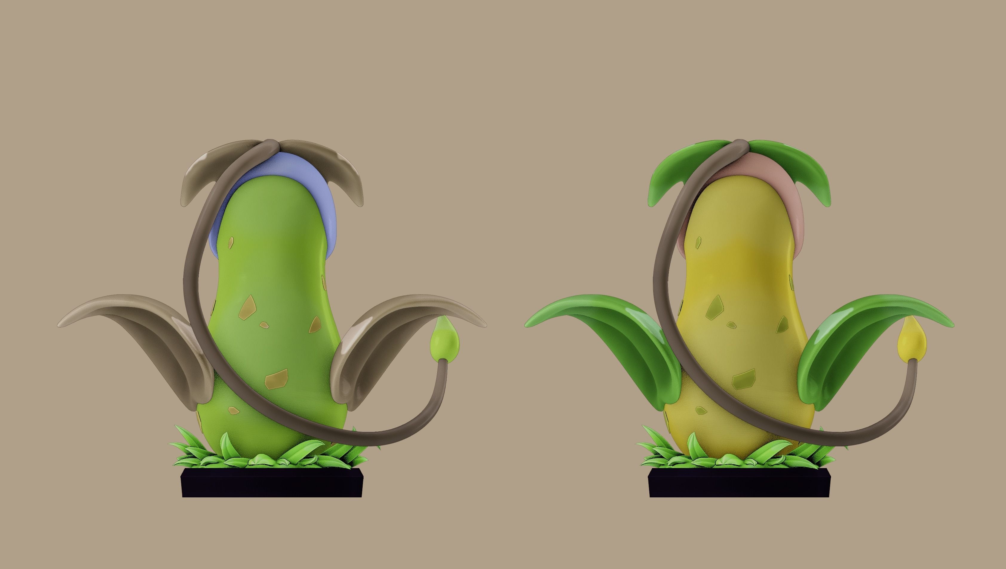 victreebel - pokemon 3D print model_8