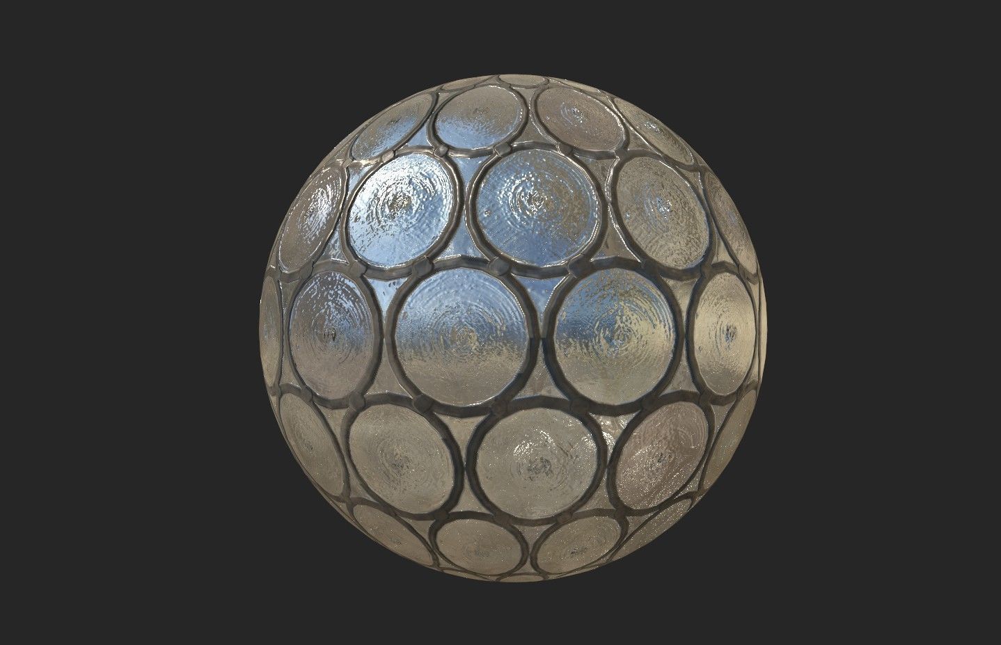 Medieval crown glass PBR-Texture Texture_3