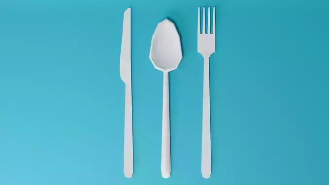 Cartoon Cutlery