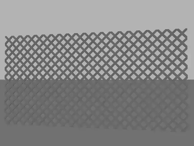Lattice fence