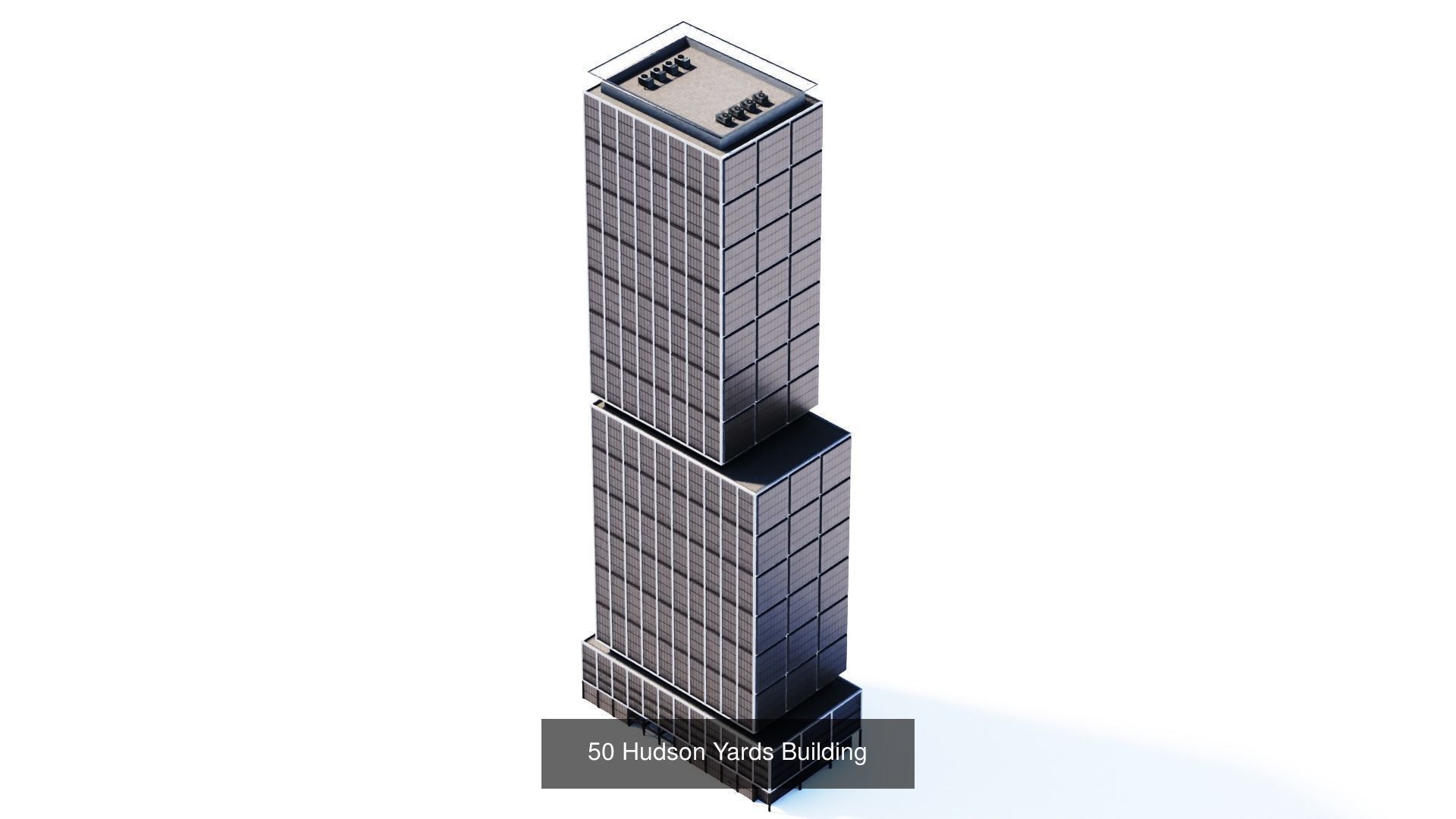 Hudson Yards Buildings Complex 3D Model Collection_5