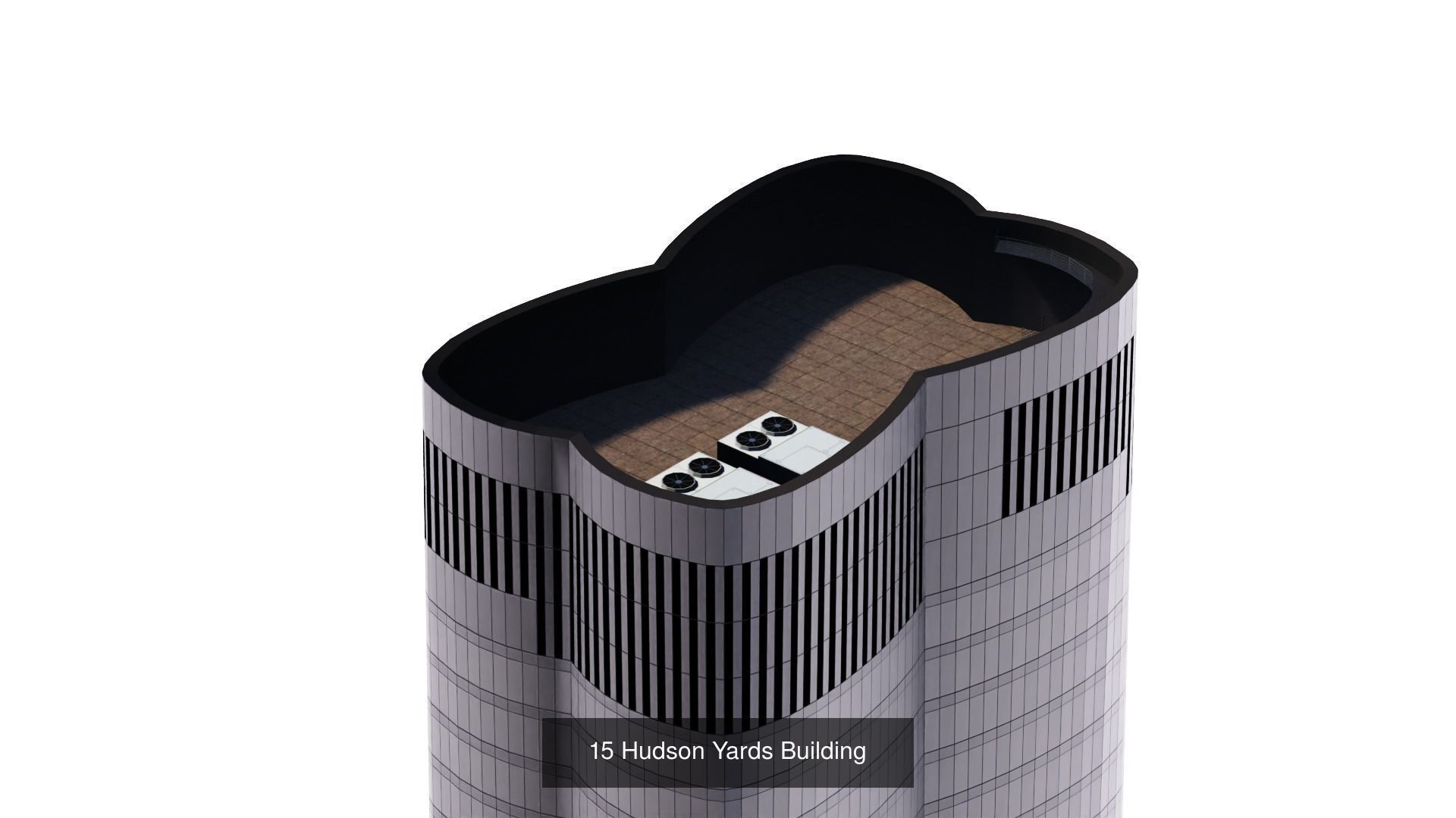 Hudson Yards Buildings Complex 3D Model Collection_7