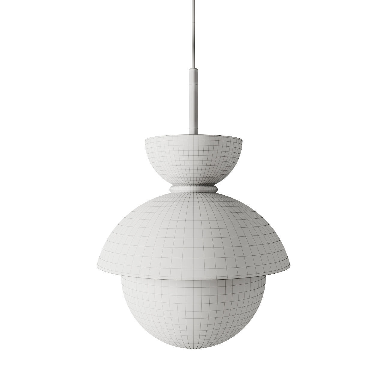Savie pendant 3D model_1