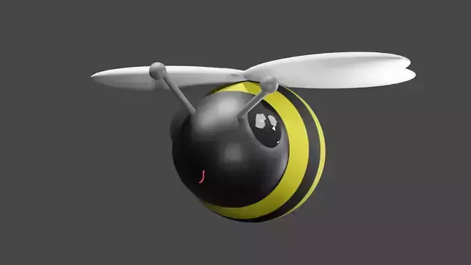 Cute Bee 3D model