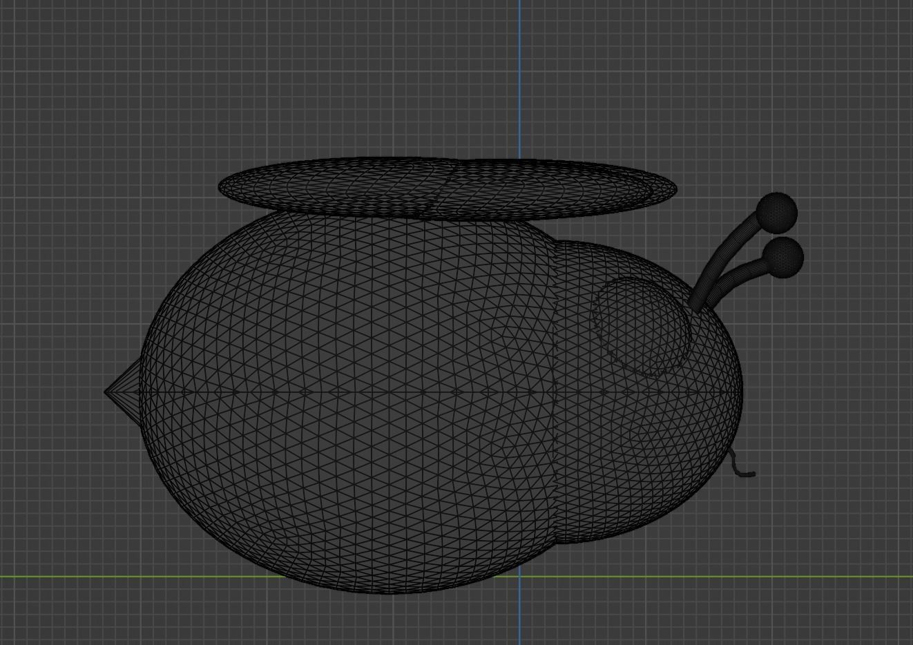 Cute Bee 3D model_8