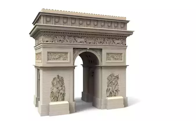 Arc d Triomphe Paris 3D model