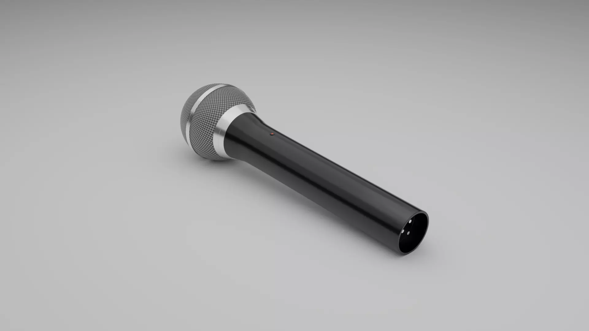 Microphone 3D model_0