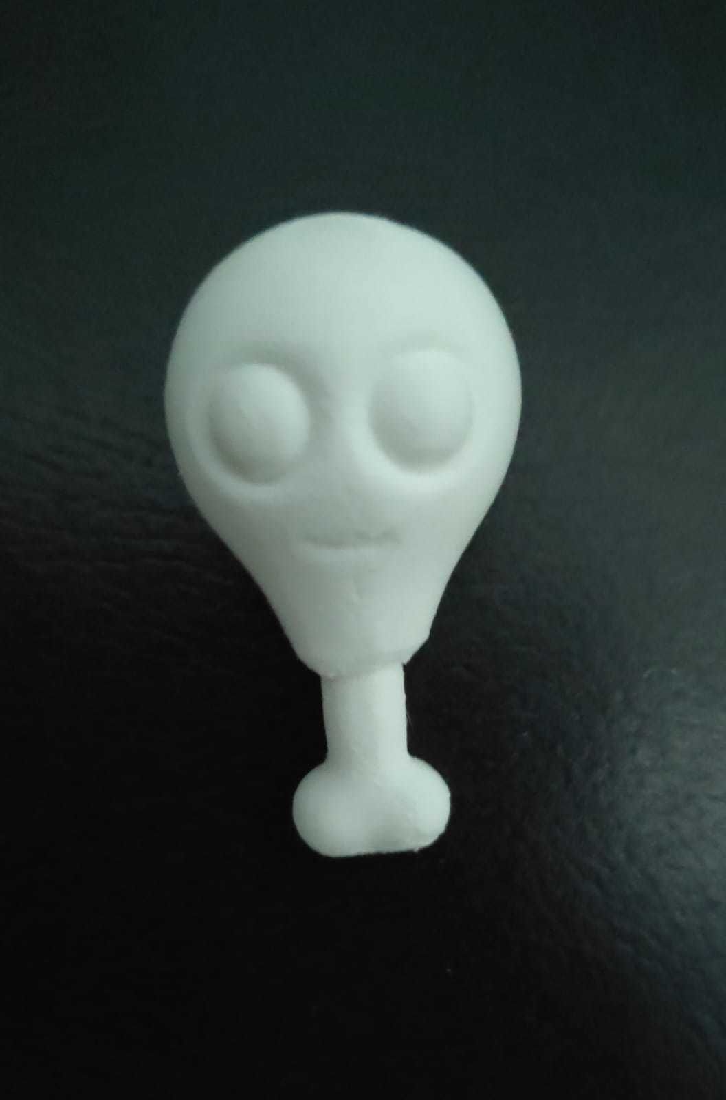 Chicken Leg 3D print model_4