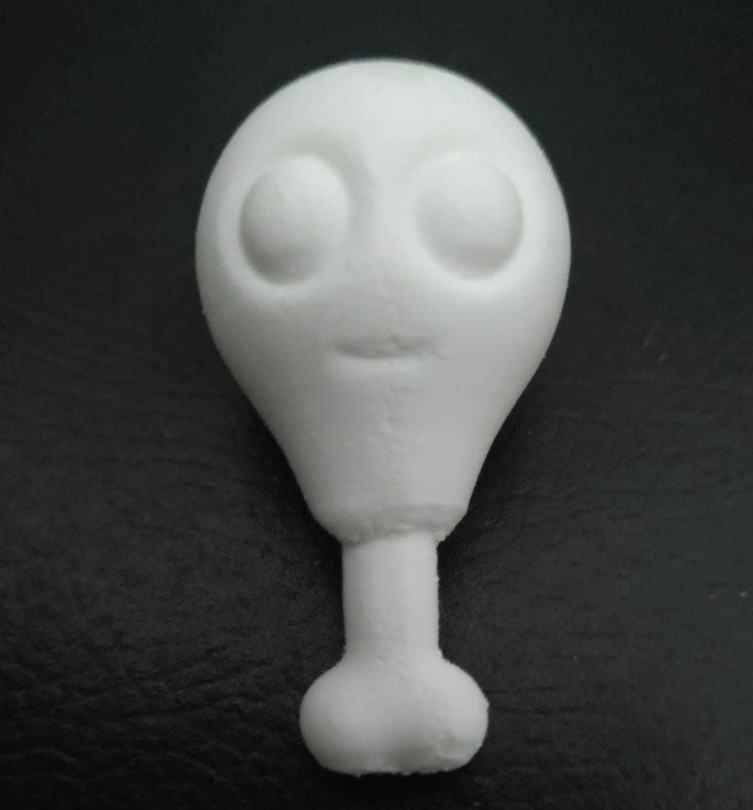 Chicken Leg 3D print model_2