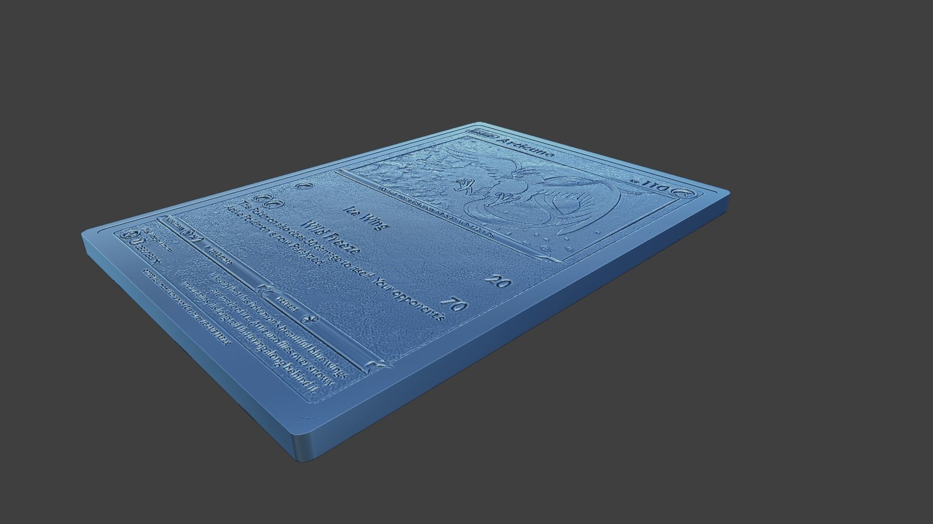 ARTICUNO POKEMON 3D print model_2