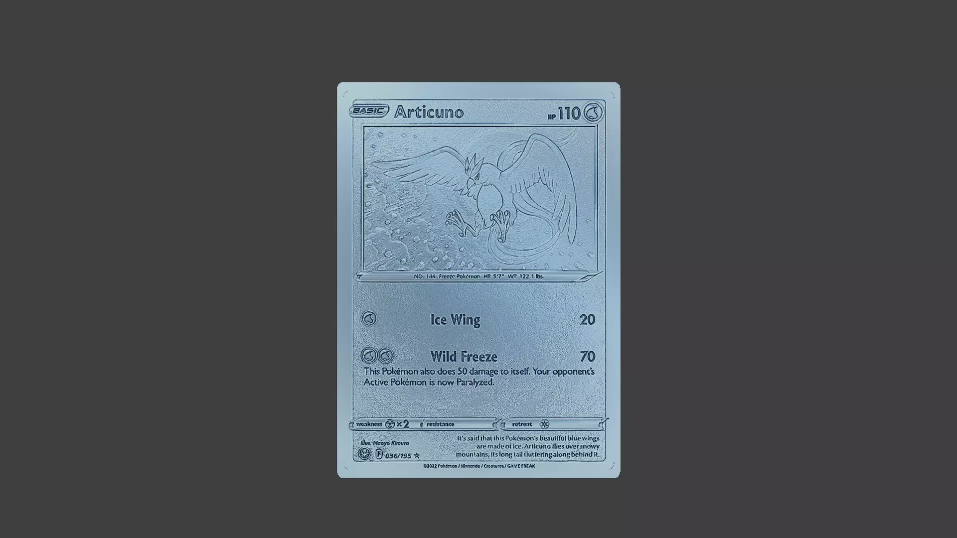ARTICUNO POKEMON 3D print model_0
