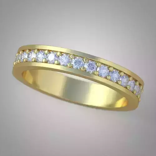 Ring 3D model 0245 3D printable model