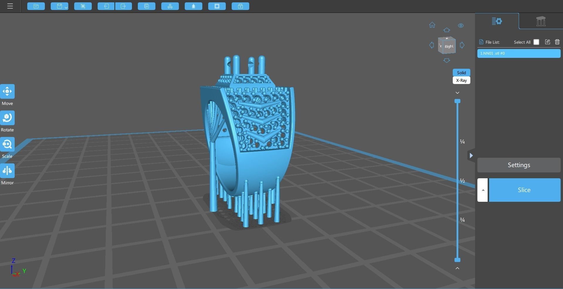 Mens Ring 3D print model 3D print model_2